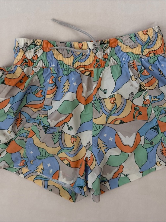 Columbia Sportswear Company Pants - Columbia Women’s S Camping Hiking Print Shorts Drawstring 3” Inseam